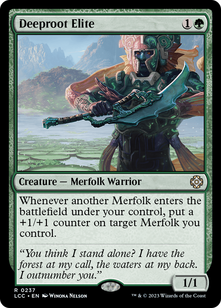 Deeproot Elite [The Lost Caverns of Ixalan Commander] - Destination Retro