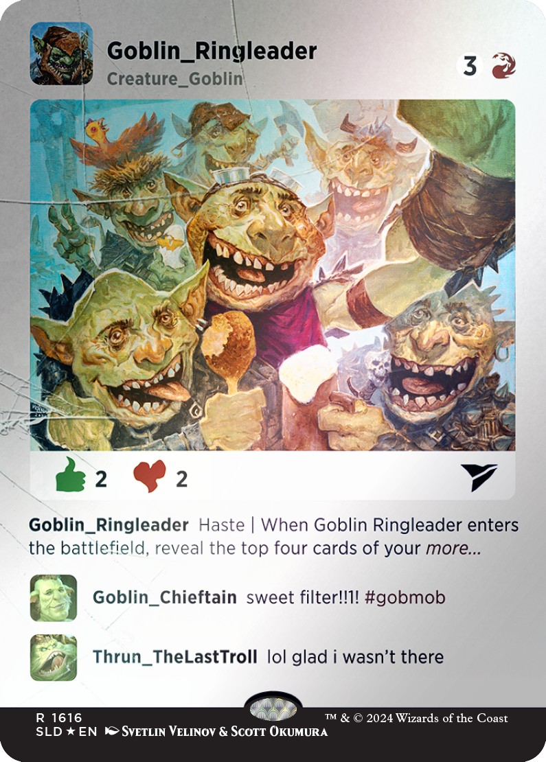 Goblin Ringleader (Rainbow Foil) [Secret Lair Drop Series] - Destination Retro