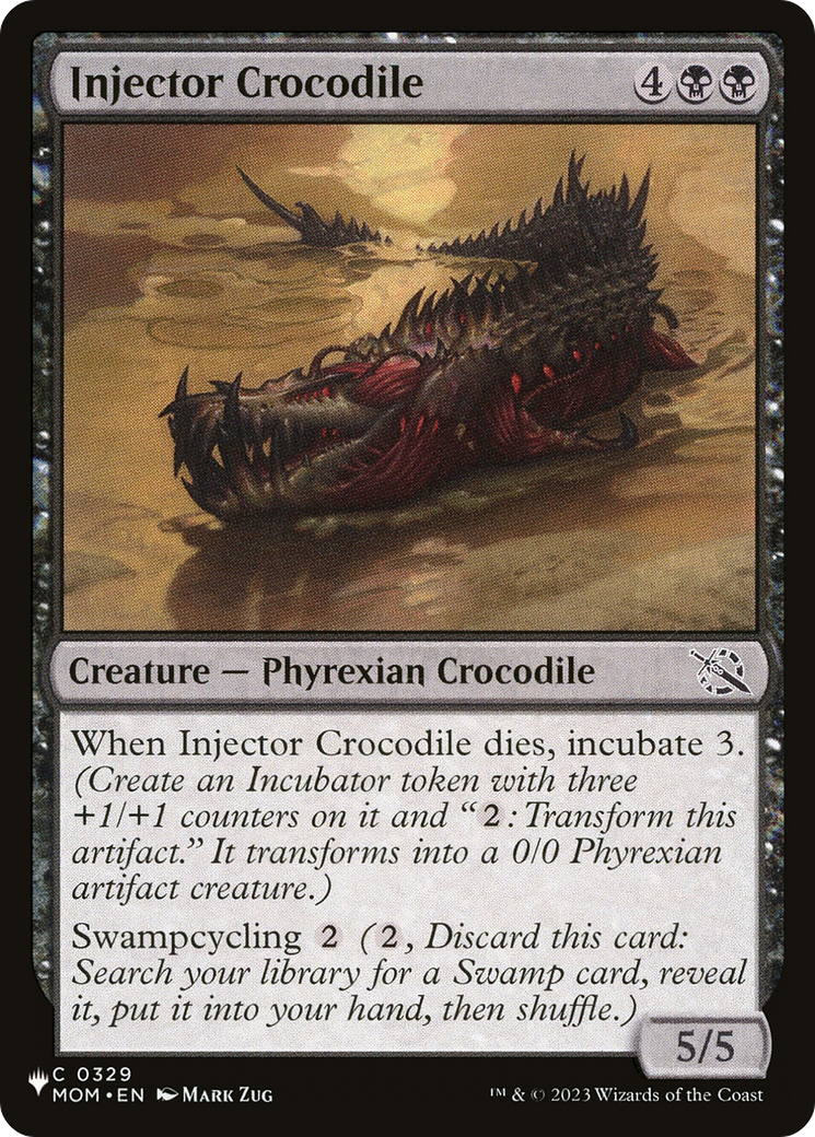 Injector Crocodile [The List] - Destination Retro