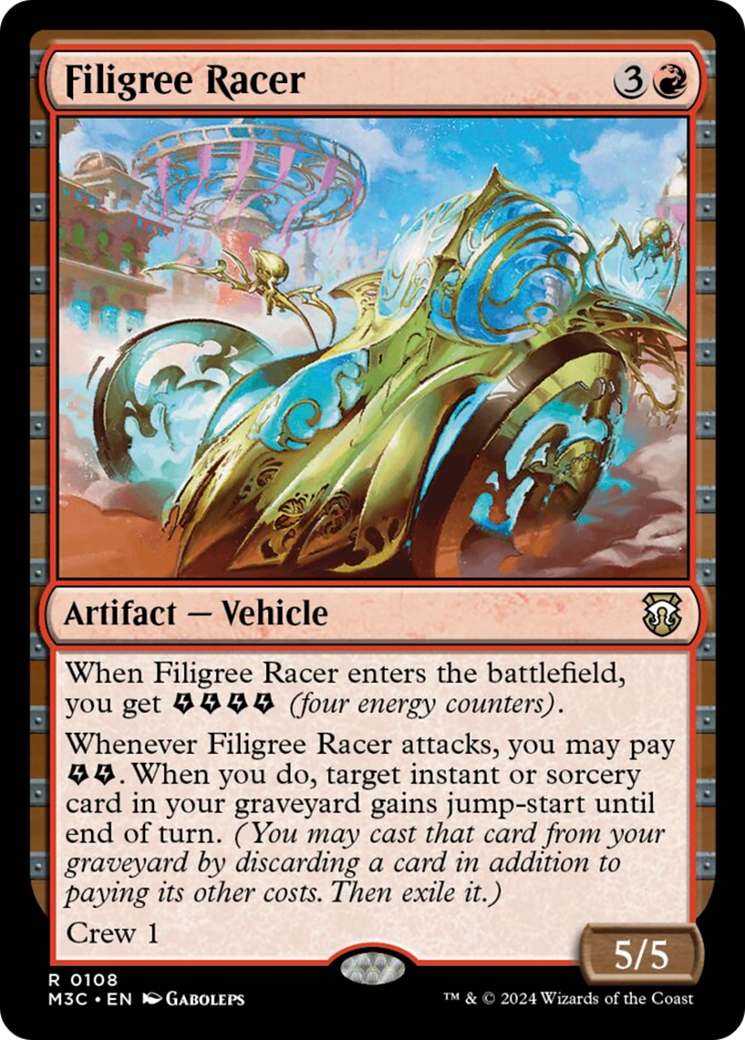 Filigree Racer [Modern Horizons 3 Commander] - Destination Retro