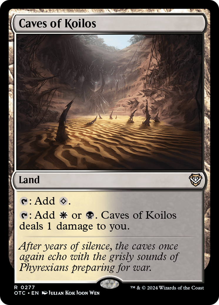 Caves of Koilos [Outlaws of Thunder Junction Commander] - Destination Retro