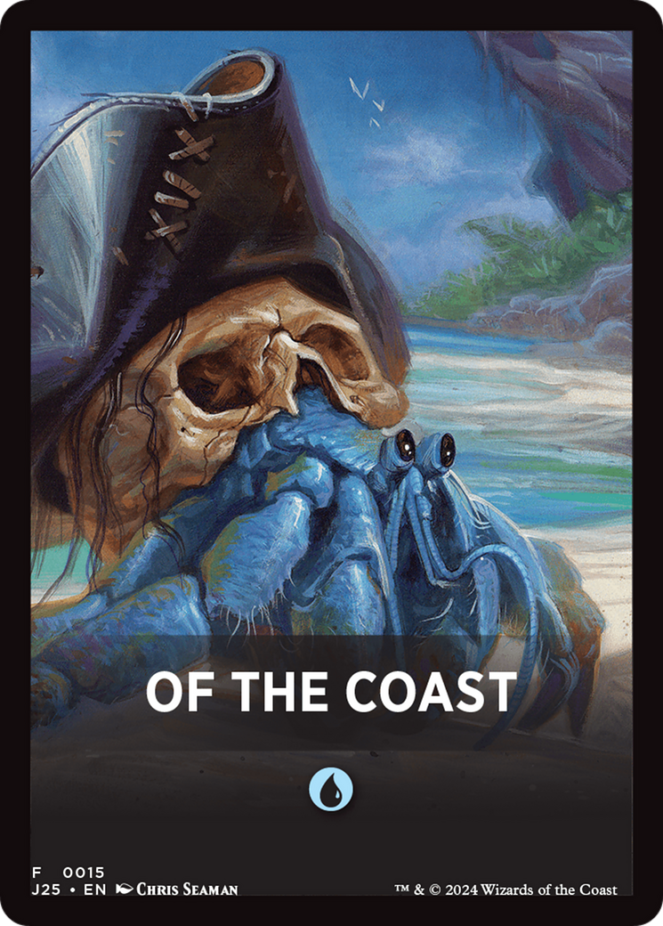 Of The Coast Theme Card [Foundations Jumpstart Front Cards] - Destination Retro