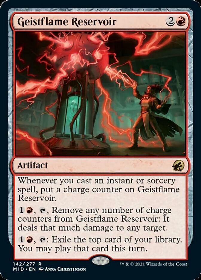 Geistflame Reservoir [Innistrad: Midnight Hunt] - Destination Retro
