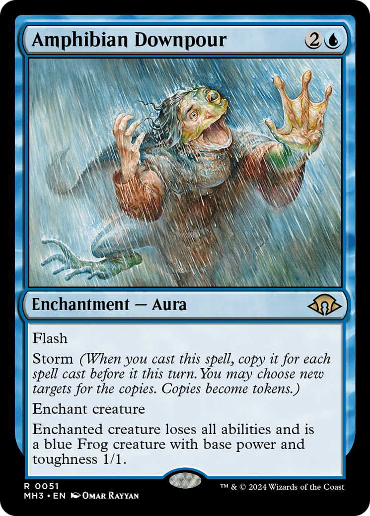 Amphibian Downpour [Modern Horizons 3] - Destination Retro