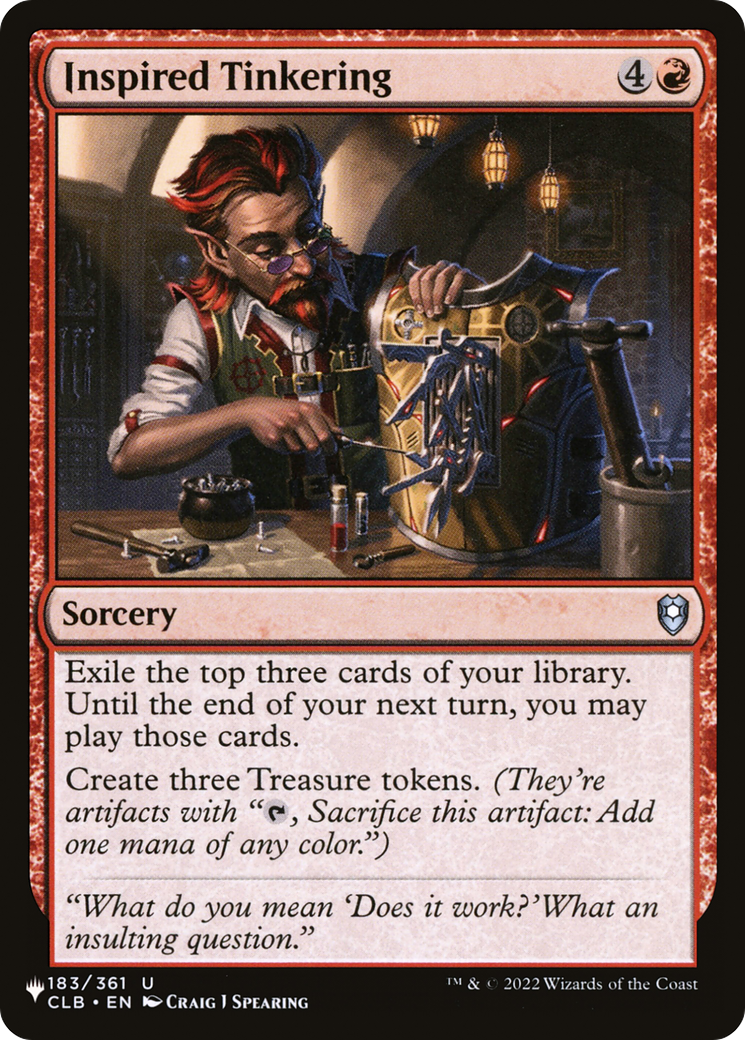 Inspired Tinkering [The List] - Destination Retro