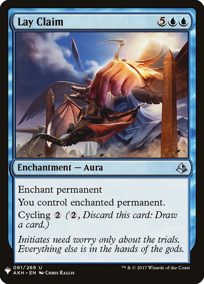 Lay Claim [Mystery Booster] - Destination Retro