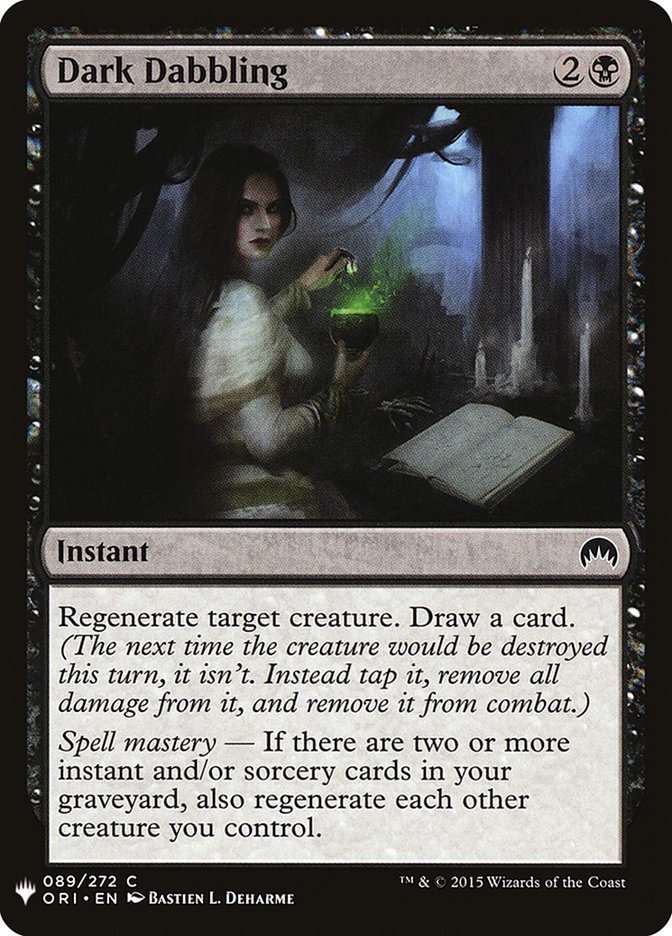 Dark Dabbling [Mystery Booster] - Destination Retro