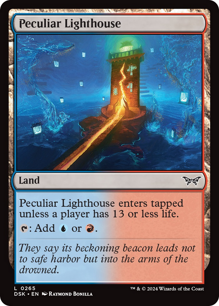 Peculiar Lighthouse [Duskmourn: House of Horror] - Destination Retro