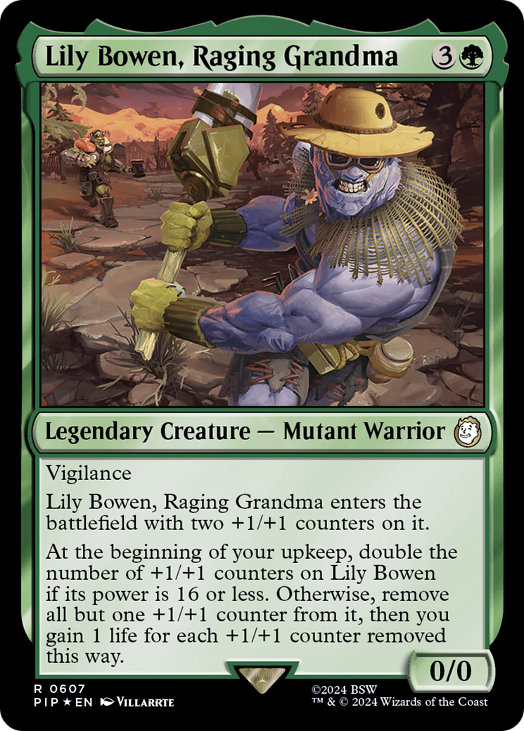Lily Bowen, Raging Grandma (Surge Foil) [Fallout] - Destination Retro