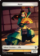 Food (0020) // Ally (0007) Double-Sided Token [Avatar: The Last Airbender Tokens] - Destination Retro