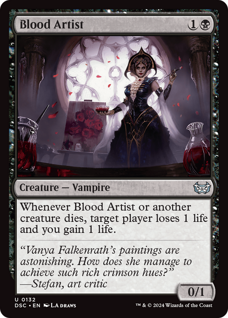 Blood Artist [Duskmourn: House of Horror Commander] - Destination Retro