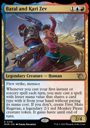 Baral and Kari Zev (Promo Pack) [March of the Machine Promos] - Destination Retro