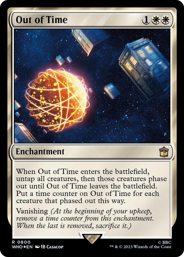 Out of Time (Surge Foil) [Doctor Who] - Destination Retro