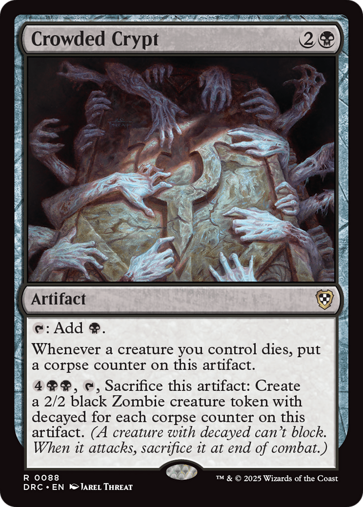 Crowded Crypt [Aetherdrift Commander] - Destination Retro