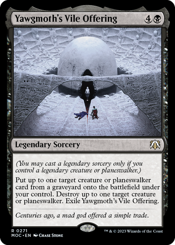 Yawgmoth's Vile Offering [March of the Machine Commander] - Destination Retro