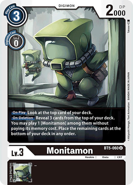 Monitamon [BT5-060] [Battle of Omni] - Destination Retro