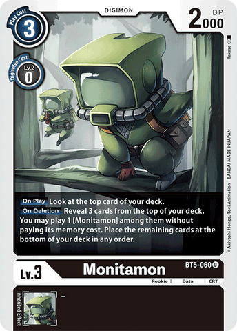 Monitamon [BT5-060] [Battle of Omni] - Destination Retro