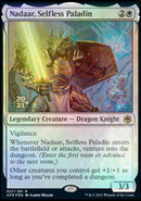 Nadaar, Selfless Paladin [Dungeons & Dragons: Adventures in the Forgotten Realms Prerelease Promos] - Destination Retro
