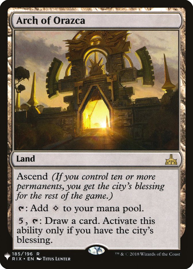 Arch of Orazca [Mystery Booster] - Destination Retro