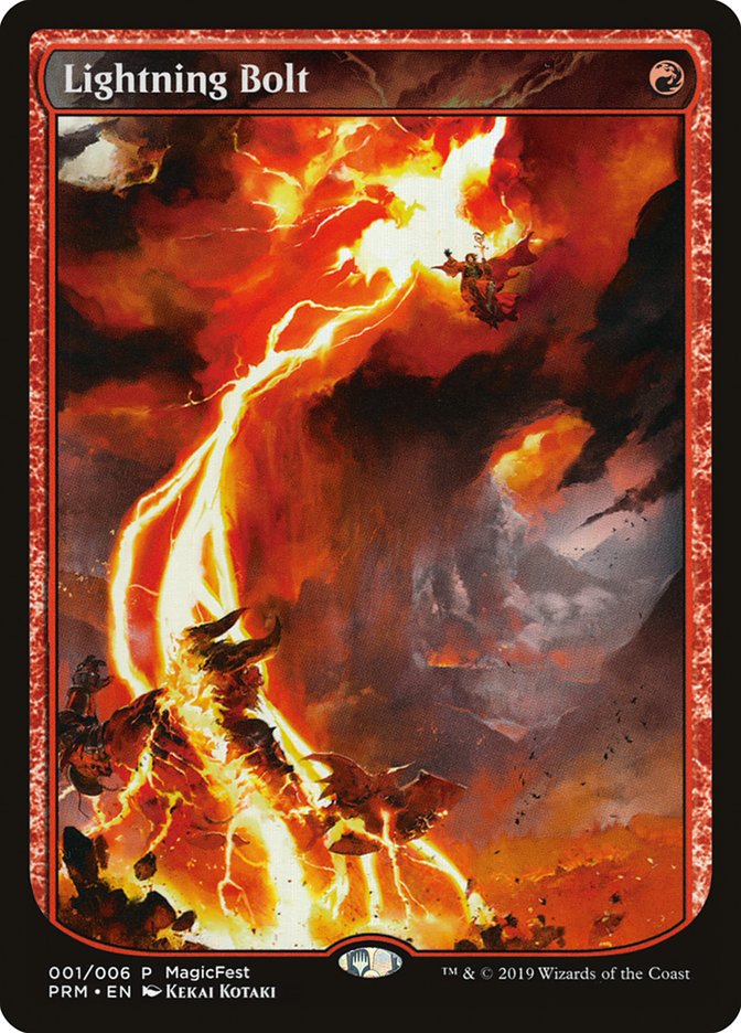 Lightning Bolt (Textless) [MagicFest 2019] - Destination Retro