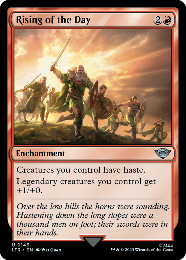 Rising of the Day [The Lord of the Rings: Tales of Middle-Earth] - Destination Retro