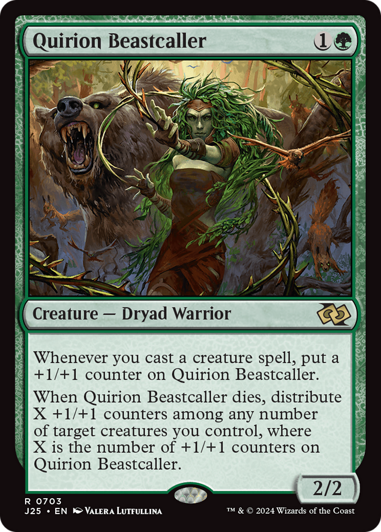 Quirion Beastcaller [Foundations Jumpstart] - Destination Retro