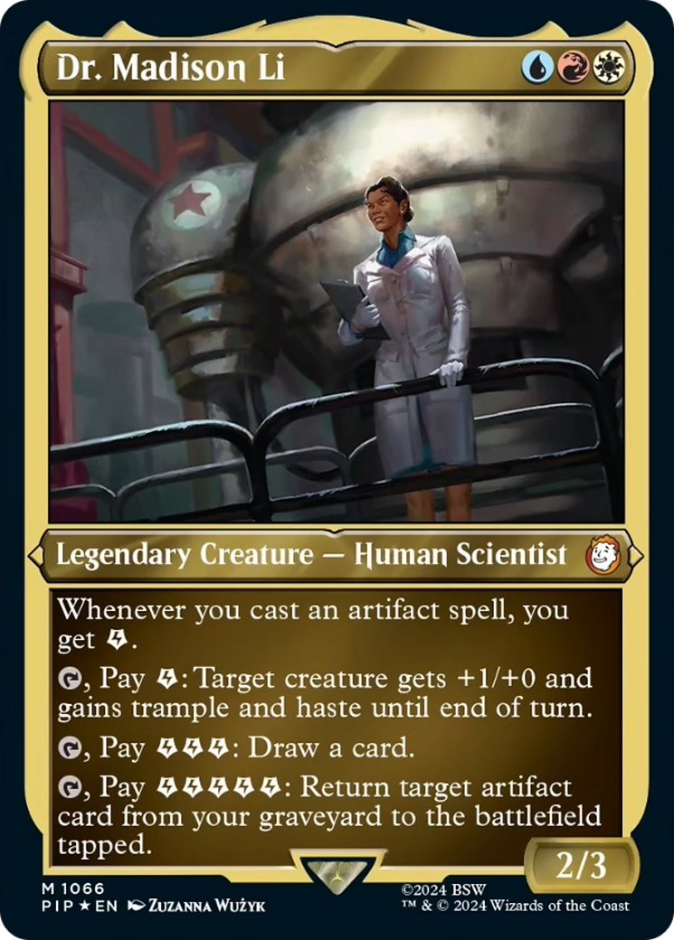 Dr. Madison Li (Display Commander) [Fallout] - Destination Retro