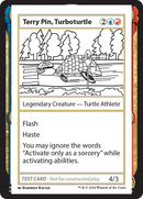 Terry Pin, Turboturtle [Mystery Booster 2 Playtest Cards] - Destination Retro