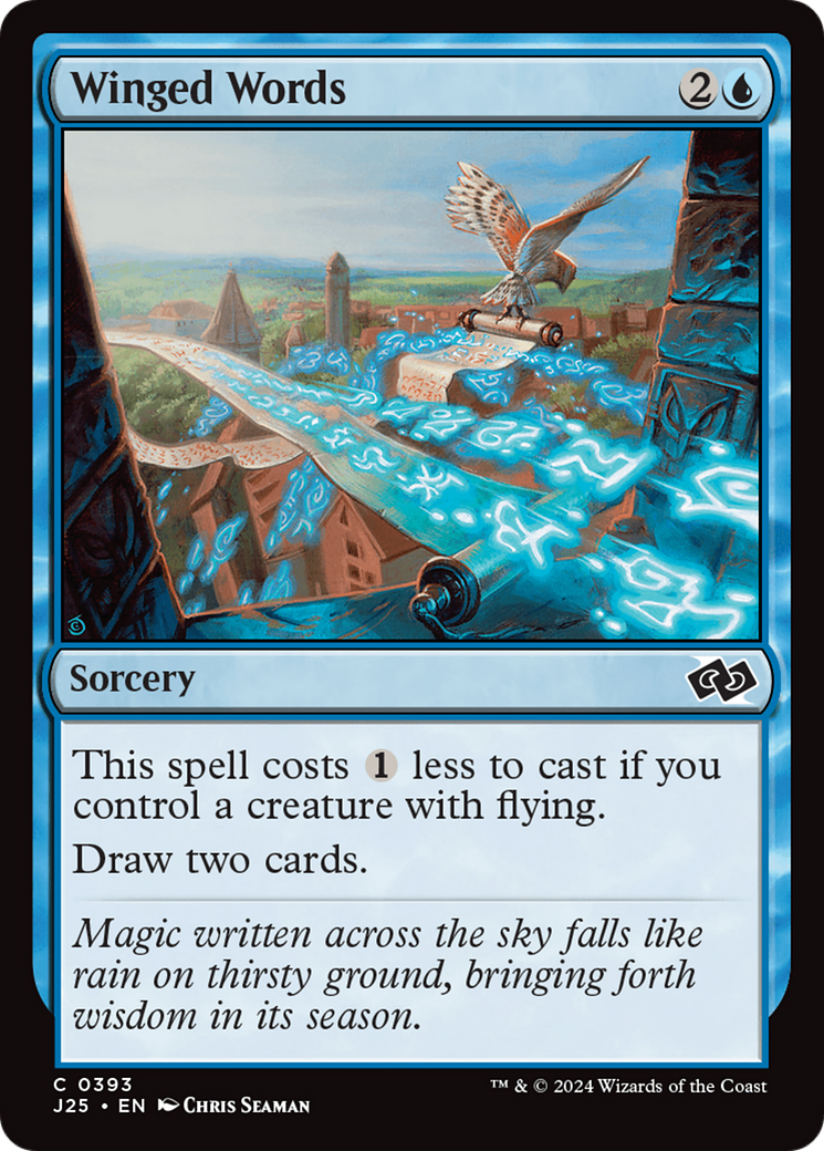 Winged Words [Foundations Jumpstart] - Destination Retro