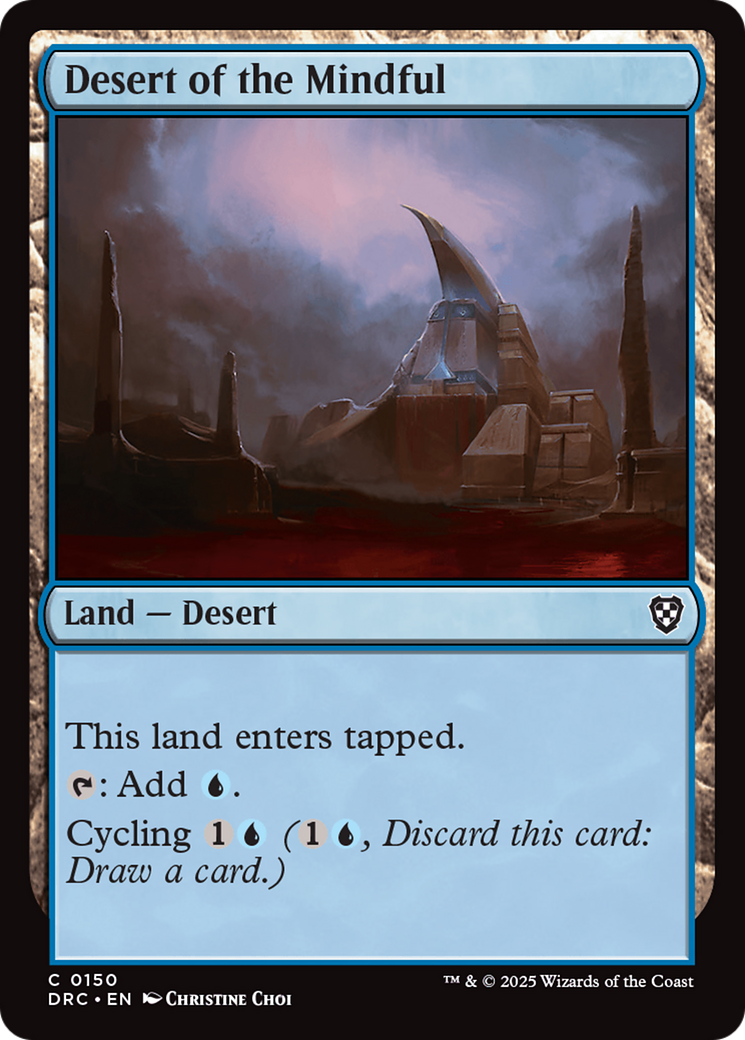 Desert of the Mindful [Aetherdrift Commander] - Destination Retro