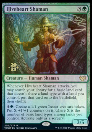 Hiveheart Shaman [Innistrad: Crimson Vow Prerelease Promos] - Destination Retro