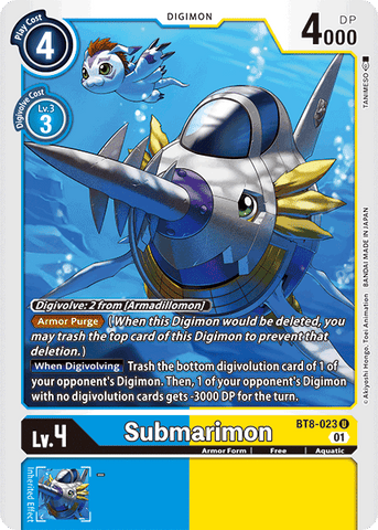 Submarimon [BT8-023] [New Awakening] - Destination Retro