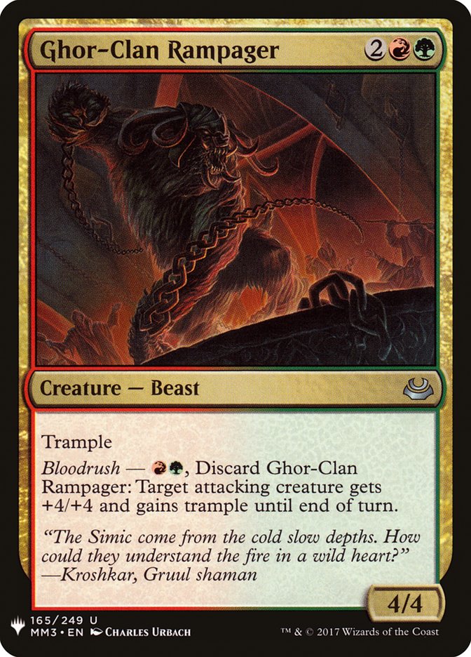 Ghor-Clan Rampager [Mystery Booster] - Destination Retro