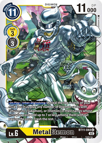 MetalEtemon [BT11-044] [Dimensional Phase] - Destination Retro