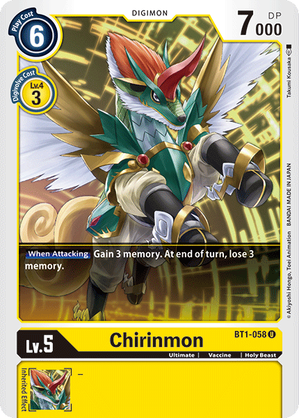 Chirinmon [BT1-058] [Release Special Booster Ver.1.0] - Destination Retro