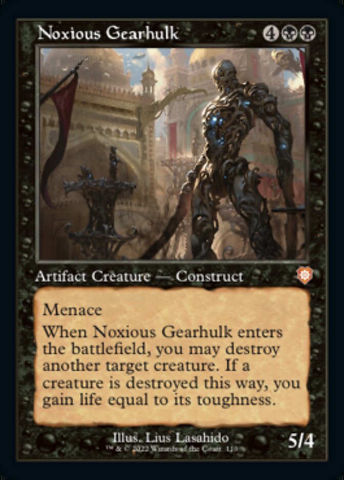 Noxious Gearhulk (Retro) [The Brothers' War Commander] - Destination Retro