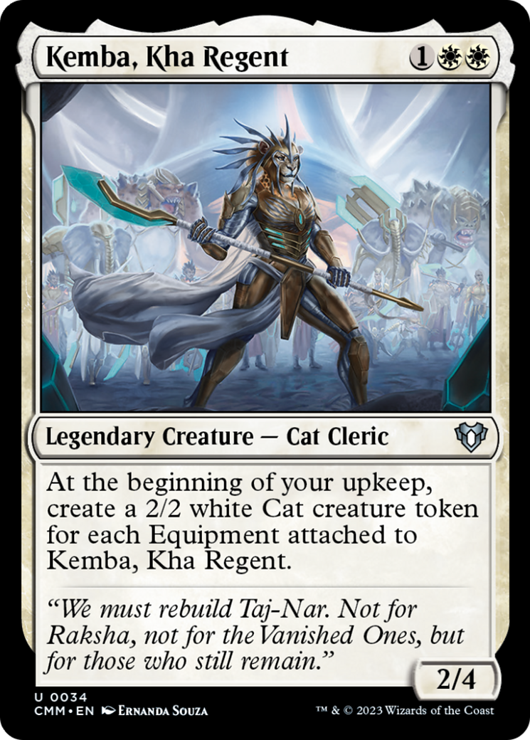 Kemba, Kha Regent [Commander Masters] - Destination Retro