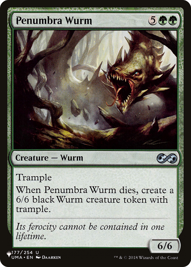 Penumbra Wurm [The List] - Destination Retro