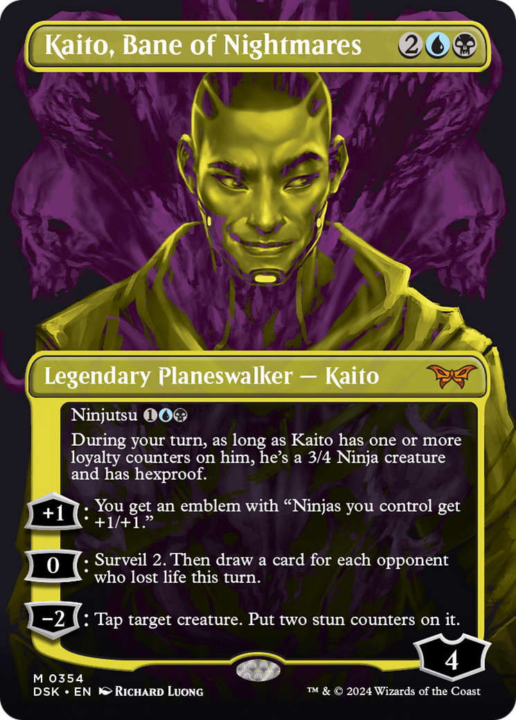 Kaito, Bane of Nightmares (Showcase) [Duskmourn: House of Horror] - Destination Retro