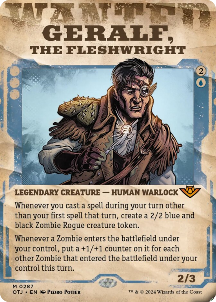 Geralf, the Fleshwright (Showcase) [Outlaws of Thunder Junction] - Destination Retro