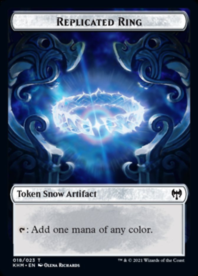 Replicated Ring Token [Kaldheim Tokens] - Destination Retro