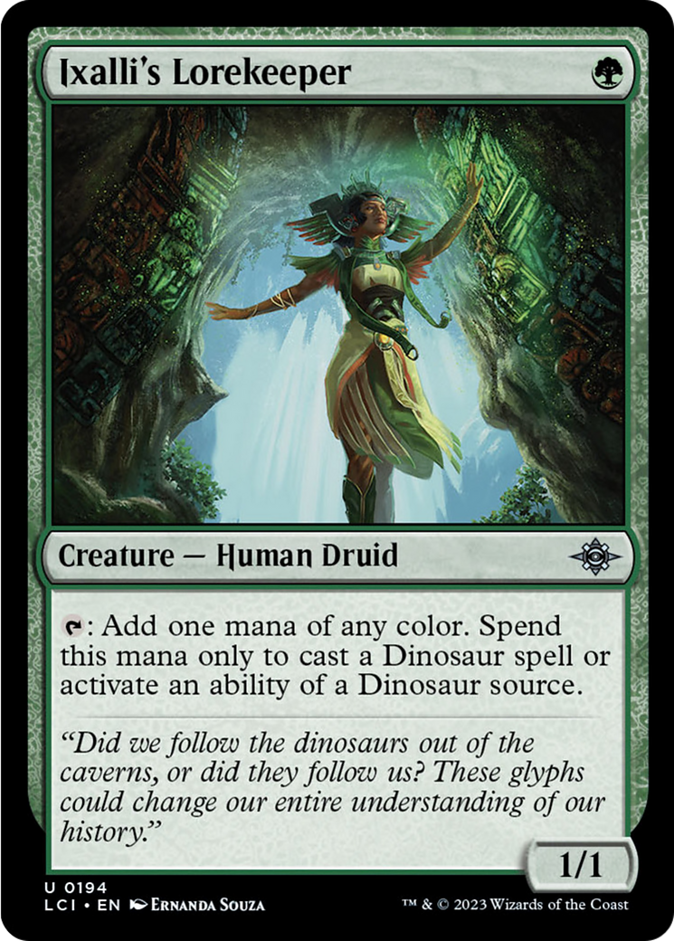 Ixalli's Lorekeeper [The Lost Caverns of Ixalan] - Destination Retro