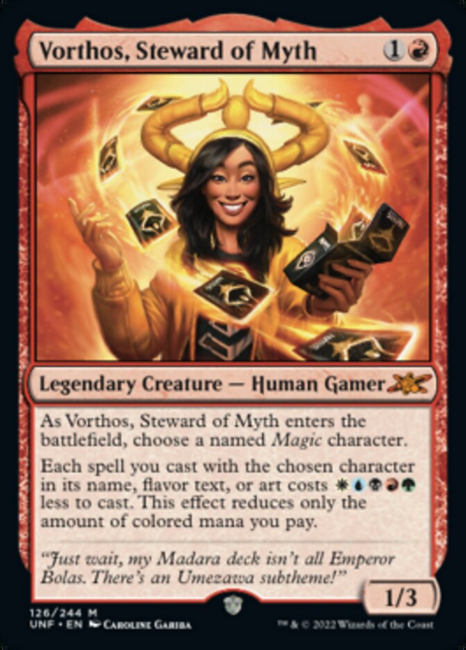 Vorthos, Steward of Myth [Unfinity] - Destination Retro