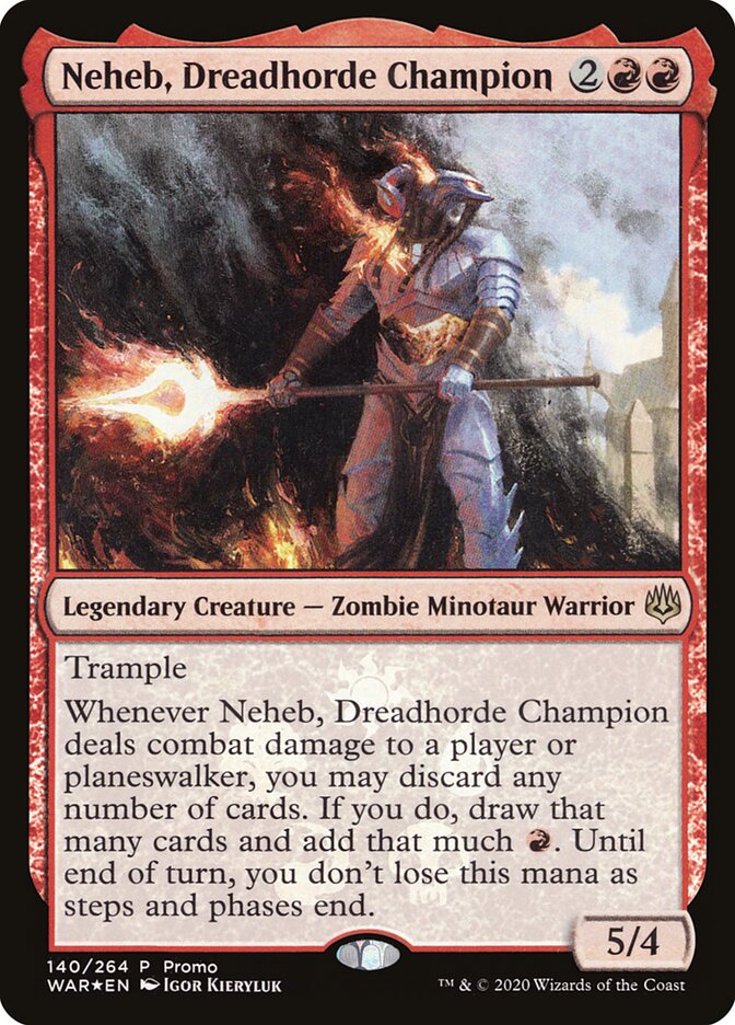 Neheb, Dreadhorde Champion [Resale Promos] - Destination Retro