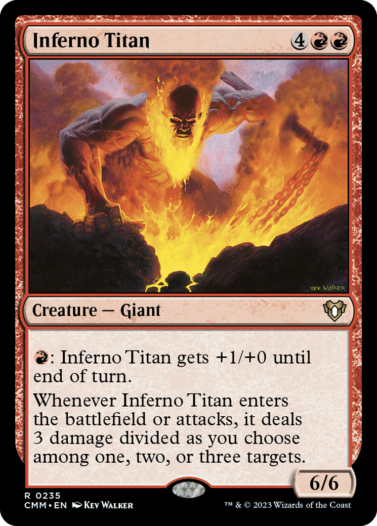 Inferno Titan [Commander Masters] - Destination Retro