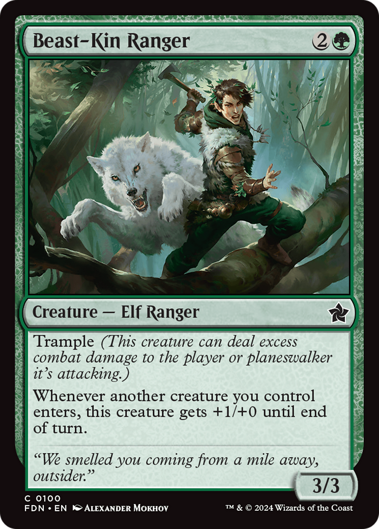Beast-Kin Ranger [Foundations] - Destination Retro