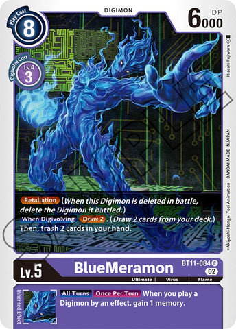 BlueMeramon [BT11-084] [Dimensional Phase] - Destination Retro