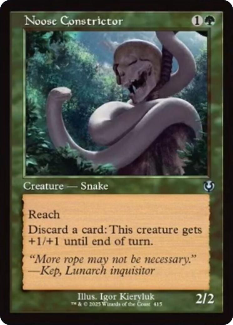 Noose Constrictor (Retro Frame) [Innistrad Remastered] - Destination Retro