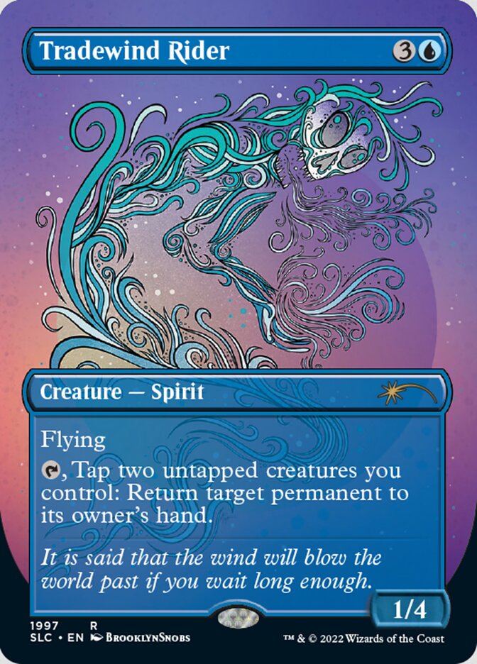 Tradewind Rider (Borderless) [Secret Lair Countdown Kit] - Destination Retro