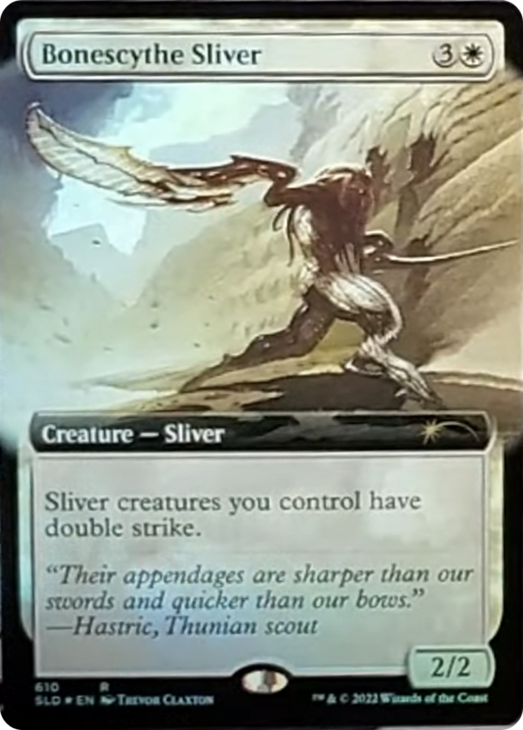 Bonescythe Sliver (Extended Art) [Secret Lair Drop Series] - Destination Retro